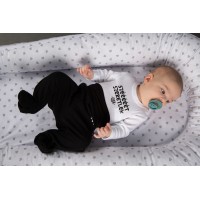Dorko DRK Szééééét Szeretlek mintával nyomott hosszú ujjú baba body