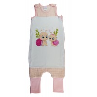 Ujjatlan tipegő hálózsák Csigák mintával  2 TOG