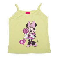 Pamut kislány topp Minnie egér mintával