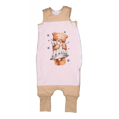 Ujjatlan tipegő hálózsák Macis mintával 3 TOG