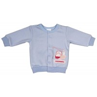 Belül bolyhos baba kocsikabát Kismajom mintával