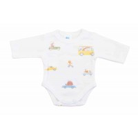 Baba body, hosszú ujjú, Autós mintával