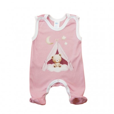 Ujjatlan pamut rugdalózó Macis mintával