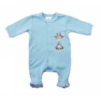 Hosszú ujjú rugdalózó, zsiráf mintával Hosszú ujjú rugdalózó, zsiráf mintával