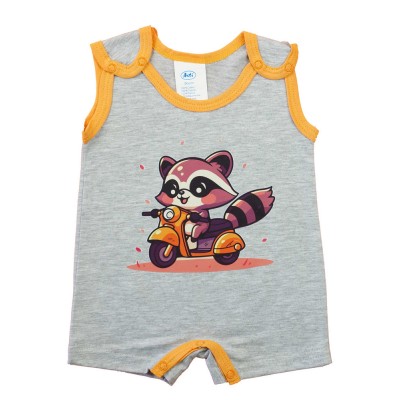 Ujjatlan kisfiú napozó - mosómaci mintával