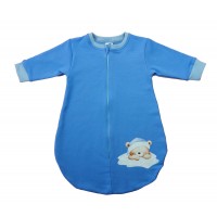 Belül bolyhos hosszú ujjú hálózsák – 2,5 TOG - Macis mintával