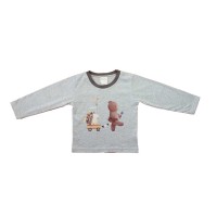 Hosszú ujjú fiú póló – Mackós mintával