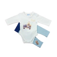 2 részes baba szett – Állatos mintával