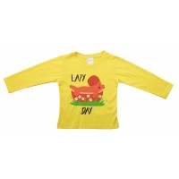 Hosszú ujjú lány póló – Kapibara mintával