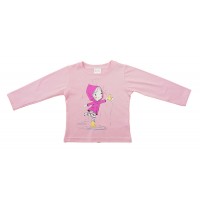 Hosszú ujjú lány póló – Kislány mintával