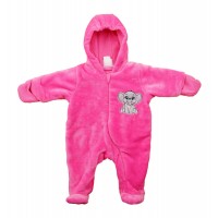 Kapucnis bélelt wellsoft baba overál Elefánt mintával