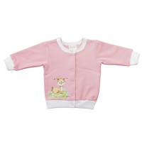 Belül bolyhos baba kocsikabát Állatos mintával