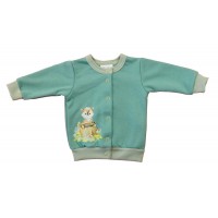 Belül bolyhos baba kocsikabát Állatos mintával