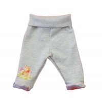 Belül bolyhos baba nadrág Állatos mintával