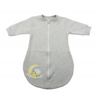 Belül bolyhos hosszú ujjú hálózsák – 2,5 TOG - Méhecske mintával