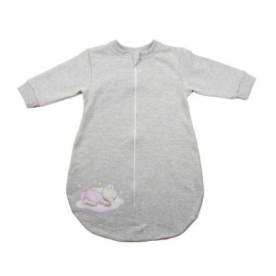 Belül bolyhos hosszú ujjú hálózsák – 2,5 TOG - Maci mintával