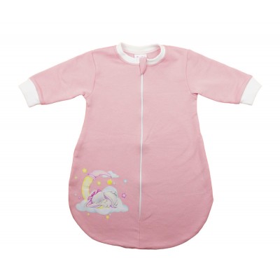 Belül bolyhos hosszú ujjú hálózsák – 2,5 TOG - Elefánt mintával