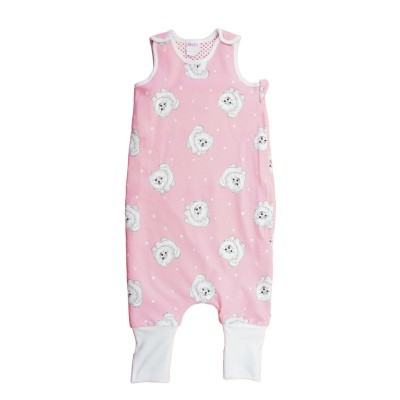 Ujjatlan tipegő hálózsák, Kutyus mintával - 2 TOG