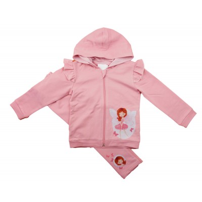 2 részes kislány szabadidő szett cica mintával