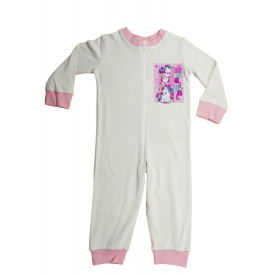 Overálos pizsama Unikornis mintával