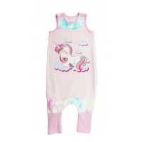 Ujjatlan tipegő hálózsák Unikornis mintával 1 TOG