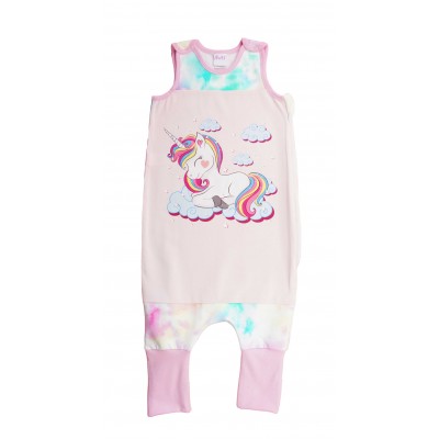 Ujjatlan tipegő hálózsák Unikornis mintával 1 TOG