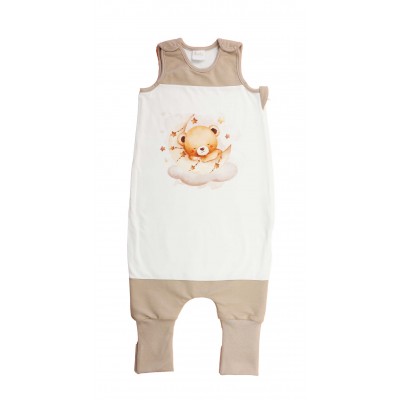 Ujjatlan tipegő hálózsák Maci mintával 2 TOG