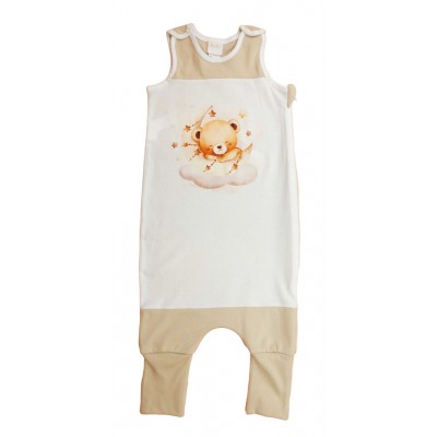 Ujjatlan tipegő hálózsák Macis mintával 1 TOG