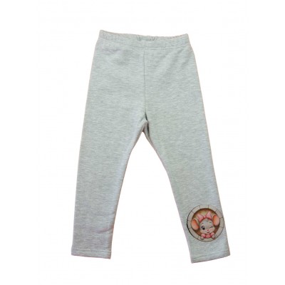 Kislány bolyhos leggings Egérke mintával