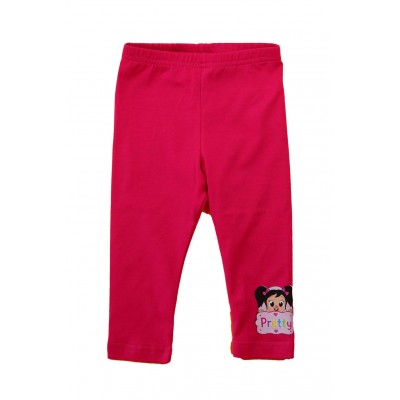 Kislány bolyhos leggings Kislány mintával