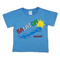 Baba| gyerek feliratos Balaton rövid ujjú póló (méret:80-128)