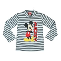 Disney Mickey csíkos hosszú ujjú póló (méret: 74-116)
