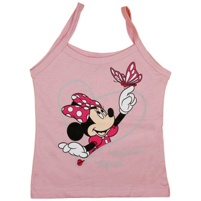 Disney Minnie pillangós spagetti pántos lányka trikó