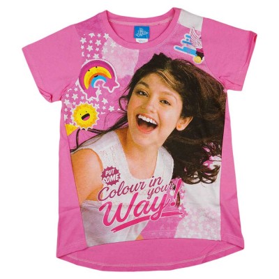 Disney Soy Luna kerekített rövid ujjú póló (méret: 122-158)