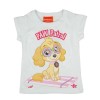 Paw Patrol lányka rövid ujjú póló fehér