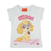 Paw Patrol lányka rövid ujjú póló fehér Paw Patrol lányka rövid ujjú póló fehér