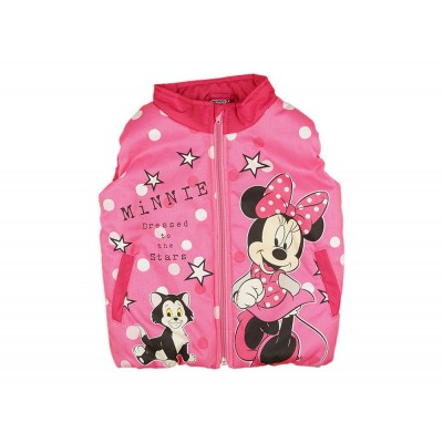 Disney Minnie vízlepergetős bélelt mellény (méret: 80-116)