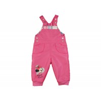 Disney Minnie vízlepergetős bélelt baba kertésznadrág (méret: 74-98)
