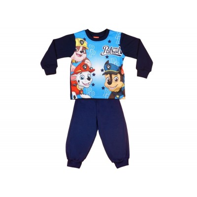 Paw Patrol-Mancs őrjárat mintás fiú hosszú pizsama