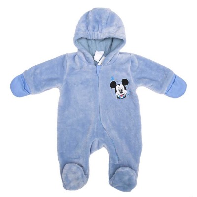 Wellsoft kapucnis baba overál Mickey egér mintával Wellsoft kapucnis baba overál Mickey egér mintával