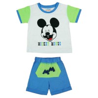Disney Mickey bajusz mintás 2 részes fiú nyári szett