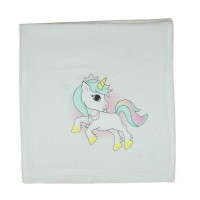 Unikornis textil-tetra pelenka 70 x 70 cm