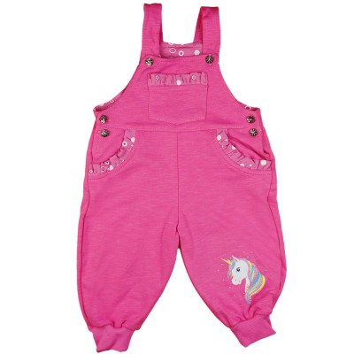 Unikornis lányka kertésznadrág