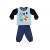 Disney Mickey mintás fiú pizsama felirattal