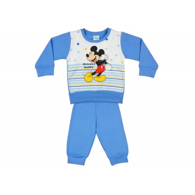 Disney Mickey fiú pizsama csillaggal| csíkkal