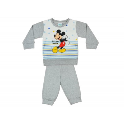 Disney Mickey fiú pizsama csillaggal| csíkkal