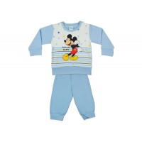 Disney Mickey fiú pizsama csillaggal| csíkkal