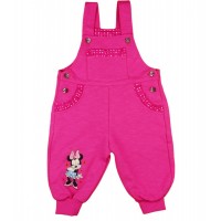 Disney Minnie mintás baba pamut kertésznadrág