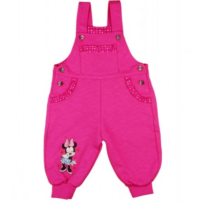 Disney Minnie mintás baba pamut kertésznadrág