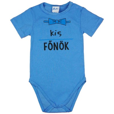 Rövid ujjú bébi kombidressz